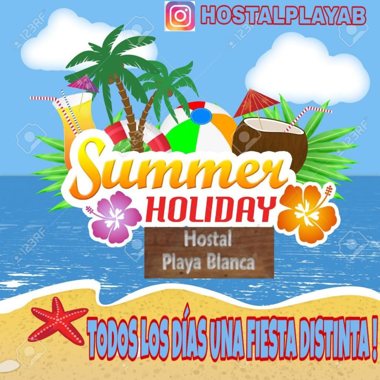 Hostal Playa Blanca Eksteriør billede